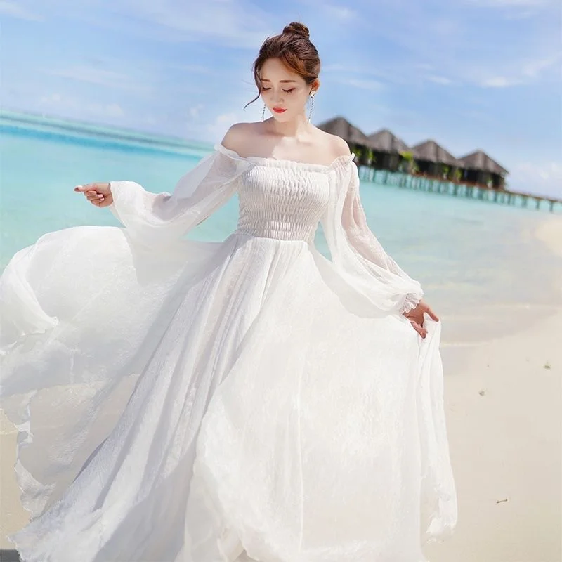 white dress122cm / S