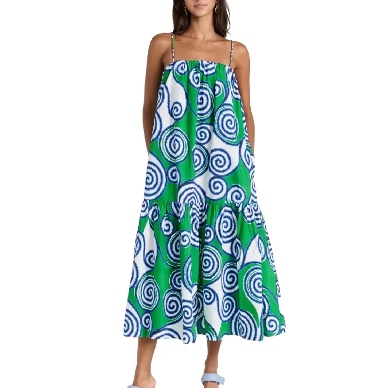 Alby Dress In Lagoon Wrap unclassified dresses