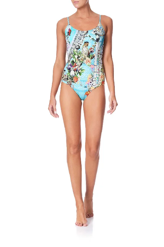 ROUND NECK ONE PIECE GIRL FROM ST TROPEZ Beach unclassified dresses